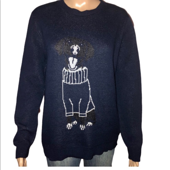 Sweater Hound Sweaters - Sweater Hound Black Lab sweater